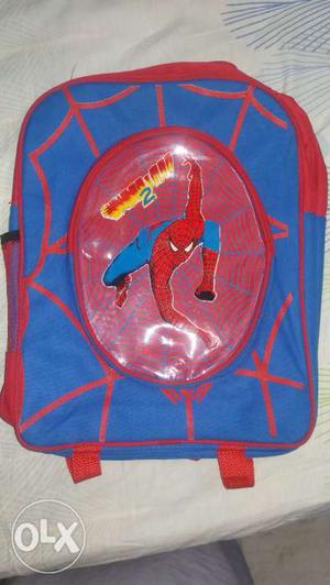 Brand new spiderman man bag