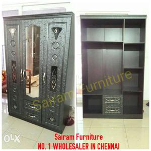 Cute contrast wardrobe with mirror Starting at