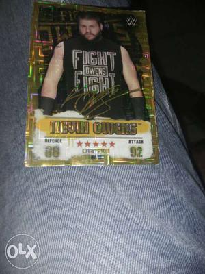Kevin Owens WWE Trading Card