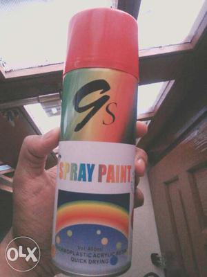 Orange Spray Paint