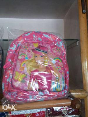 Pink Barbie Backpack In Packaging