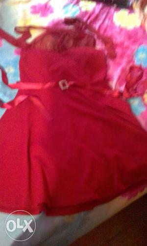Red short dress...medium size