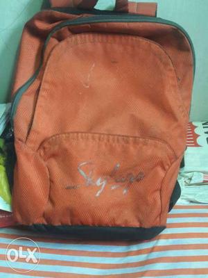 Skybags backpack for sale 1 year old orange