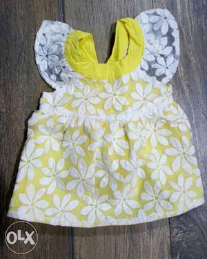 U.s.product baby frock unused 6 month old