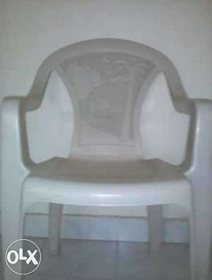 White Plastic Monoblock Chair