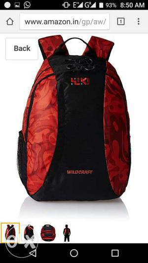 Wildcraft backpack