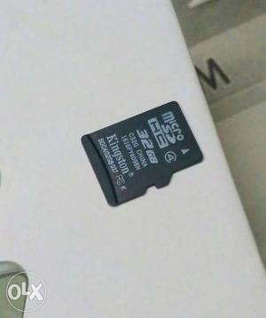 32Gb Kingston memory card - 10 months old - good