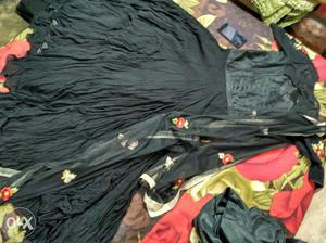 Black 3/4 Sleeve Dress
