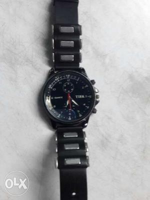 Black Tifa Chronograph Watch