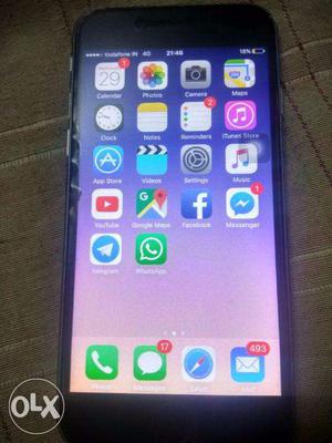 Iphone 6S, 16 GB Space Gray,1 Year Old, 8 months warranty
