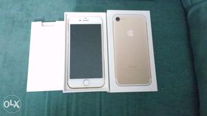 Iphone 7 Gold 32gb 1 week old