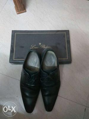 Louis Philippe 7 no leather shoes 2 month old (