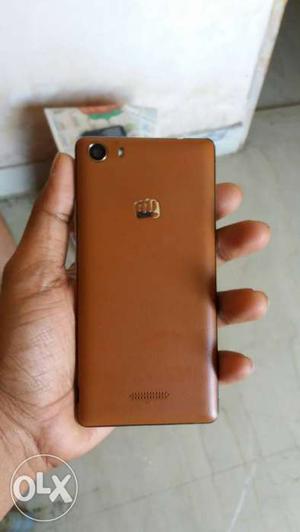 Micromax canvas 5 mobile want to sell. One year