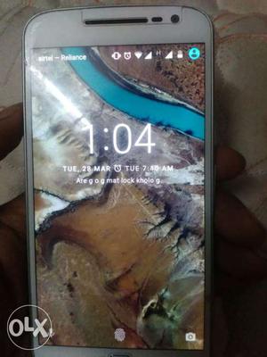 Moto g 4 plus, 6 months old, Good condition,