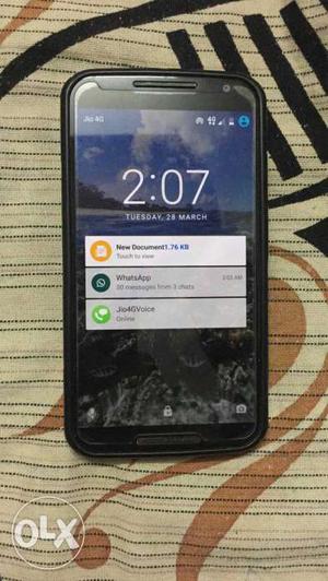 Moto x 2 generation very good condition 4g phone