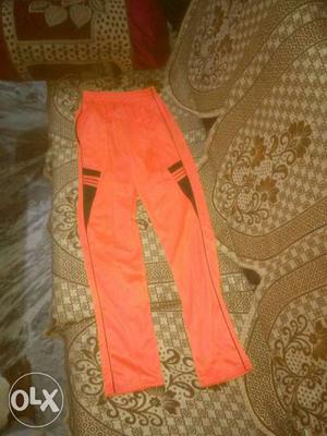 Orange And Black Pants