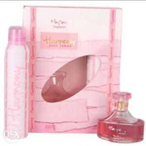 Pink Harmony Bottle And Box