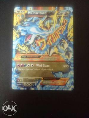 Pokemon card - Mega Charizard Ex 