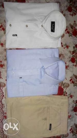 Pure cotton, pant-32" shirt full(sky)- 40" shirt