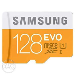 Samsung Evo 128 GB micro SDXC Memory Card