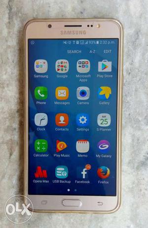 Samsung Galaxy J) Full box with 10 month