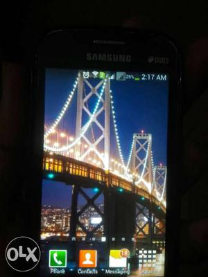 Samsung Galaxy duos gt  with 768 mb Ram and 4