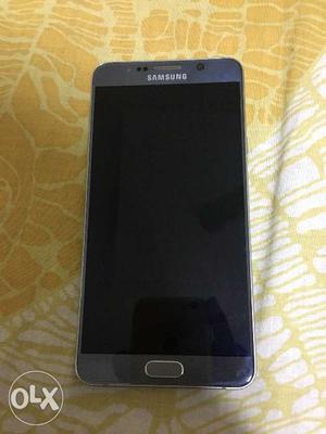 Samsung Note 5 Blue color 32gb 3 months