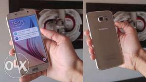 Samsung s6 gold colour..64 gb variant in a