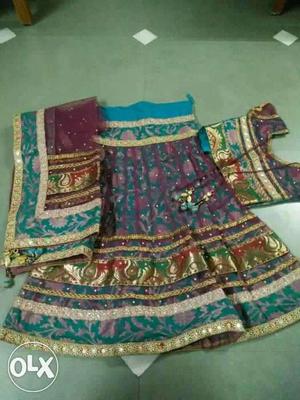 Urgent sale Choli suit of 6year girl