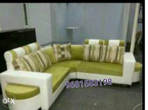 Brand new l corner sofa very comfortable and long