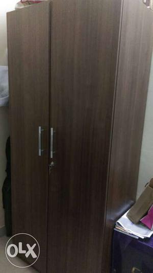 Brown Wooden Wardrobe