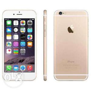 Iphone6 Gold In Good Condition Charger Adapter