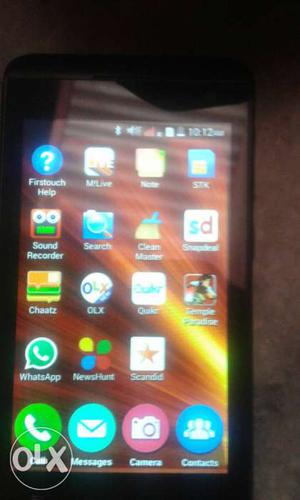 Micromax Bolt s302 is good condition RAM is 500mb