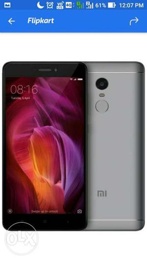 New Brand without use. Red Mi Note 4 64 Gb 4gb RAM New Pack