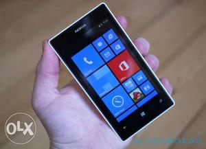 Nokia Lumia 520 White with bill very good condition + 1 back