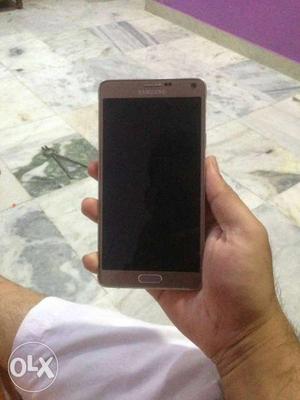 Note 4 4G mobile 100% condition with box pack