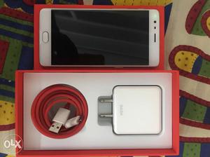 One plus 3t 2 days old white gold colour 64gb 6gb