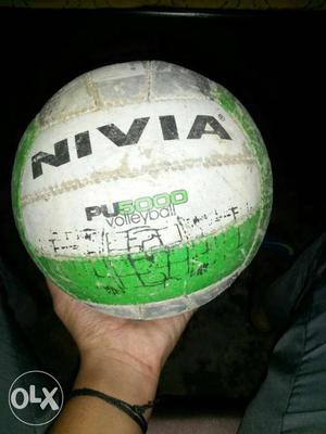 A nivia volleyball. Not much used and in a good