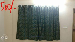 Almost new window curtains for sale.prices