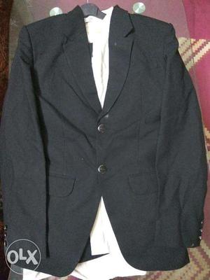 Blazer with pant in black colour (use one time only)