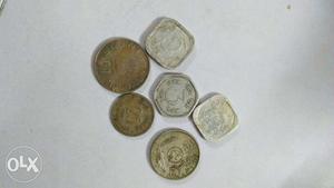 Collection of unique coins..