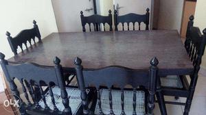 Dining Set (6 chairs &a dining table)