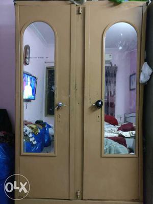 Double door heavy metal in good condition with