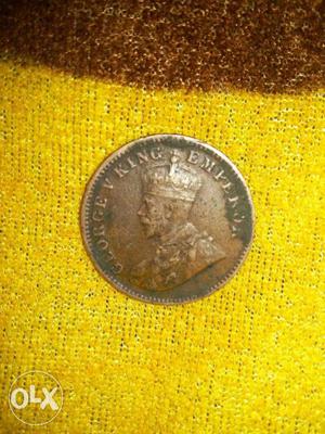 George king of empire coin it is rear