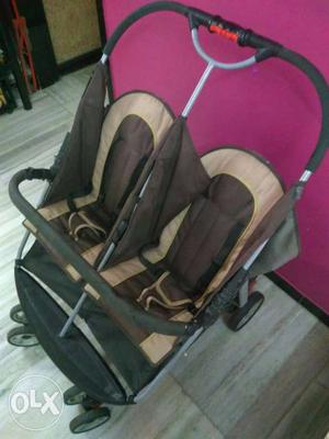 Imported hardly used good condition twins pram
