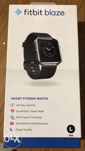 It is a sealed pack..brand new fitness watch to