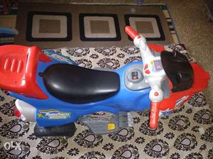 Kids electric bike with charger and MP3. One