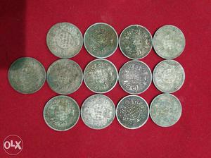More than 100 years old British Era Silver coins