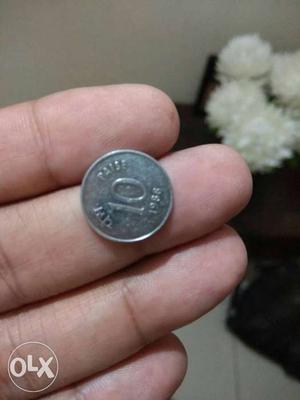 Old coin of 10 paise