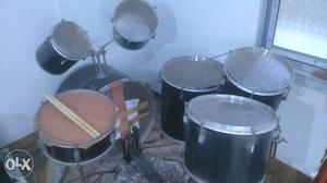 Only 2 years old fresh working Drum Kit set.